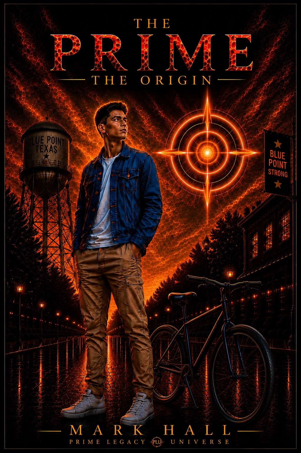 Book cover for The Prime: The Origin by Mark Hall